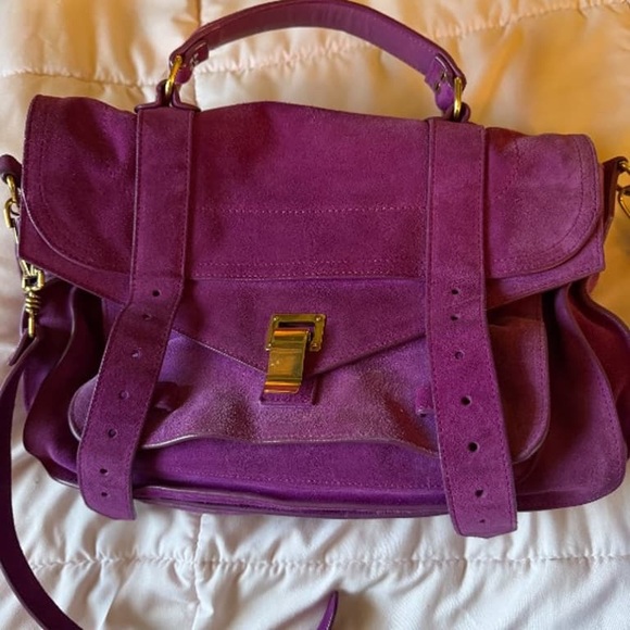 Proenza Schouler Handbags - Proenza Schouler Rich Purple Satchel
